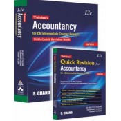 Tulsian's Accountancy With Quick Revision Book for CA Inter Group I  for May 2023 Exam by CA. Dr. P. C. Tulsian & CA. Bharat Tulsian | S. Chand Publishing
